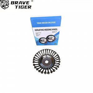 [Hot Item] Derusting Weeding Wheel 8" Twisted Wire for Brush Cutter