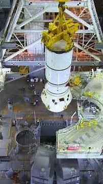 Artemis II Booster Stacking Officially Lifts Off at Kennedy Space Center!