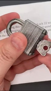 My Trick For FAST Warded Lock Opens #lockpick #lockpicking #picklock #locks #lockpicker #fyp #padlock | Picking Locks