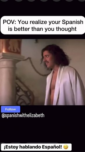 Join my Spanish Accelerator Program to speak this good! 😎💪🏼📲DM me “Español” #spanish #espanol #learnspanish #speakspanish | Spanish with Elizabeth