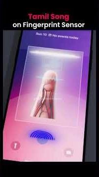 Fingerprint sensor Tamil song @aravindharavindh5952