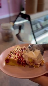 1.1K views · 19 reactions | Have you tried our Collaboration Gelato yet? we are obsessed! 殺 White chocolate Gelato, with a Raspberry ripple sauce, filled with chunks of our White chocolate & raspberry blondie ‍♀️ #gelato #icecream #whitechocolate #raspberry We do not own the rights to this sound  | Mila’s Bakery | Facebook