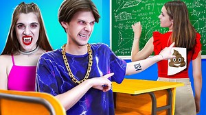 4.4K views · 156 reactions | ¡Pobre Chica Termina en la Escuela de Vampiros! Mi Nuevo Novio es un Vampiro | Amigos Forever | Facebook