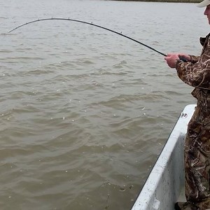 MarshMonster on a FTU Bay Runner Rod! These Rods are tough as nails! Fishing Tackle Unlimited | Fishing Galveston Tx