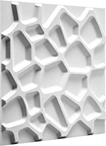 3D Wall Panels - Decorative Wall Tiles (12/Box) 32 sqft- Gaps Design. to Canada & USA Over $100.
