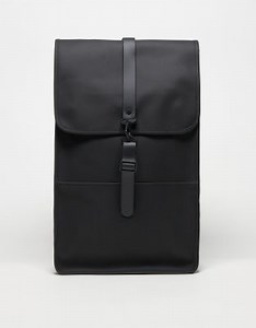 Rains 13000 unisex waterproof backpack in black | ASOS