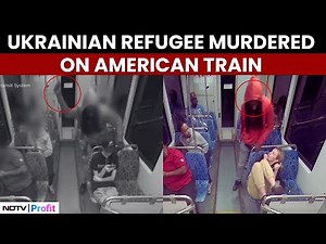 Ukrainian Refugee Stabbed To Death On An American Train; Horrific Visuals Surfaces