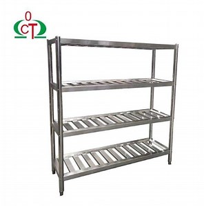 [Hot Item] Carton/Plywood Strip/Plywood Box Common Changtai Commercial Kitchen Stainless Steel Shelves