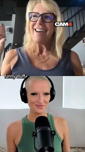 Fitcougar never takes herself Seriously! Get silly with her 😝 #webcam #funny