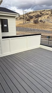 We finished up this deck for @homes.brighton and it turned out awesome. Our guys did a great job with all the fab work and install. #railing #cap #deck #craftsman | TRAT FAB | Facebook