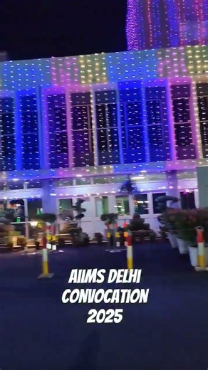 AIIMS DELHI convocation vibes 2025 #aiimsdelhi#aiimsmotivation #neetug #aiimsvlog #viralshorts #vlog