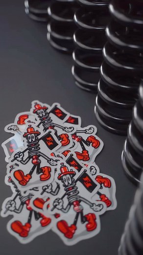DamperMan stickers back in stock! #functionandform #damperman #coilovers #since2005 | Function and Form Suspension