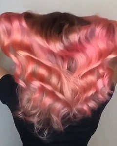 We've got major summer vibes looking at these amazing peachy waves by @hairbyebbaa using @wellahair color touch  Steal the style and grab 5 tubes for £30 AND receive a free developer! Only at salonsdirect.com ❤ | Salons Direct | Facebook