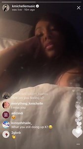 K Michelle nipple slip