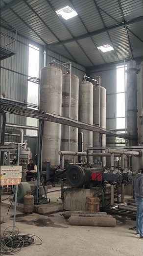 Co2 gas plant redy to running