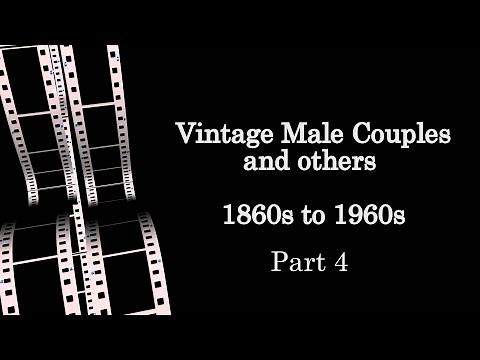 Vintage Male Couples Pt 4