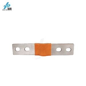 [Hot Item] Barra de cobre aislada con 4 barra de tornillo, barra de cobre flexible para almacenamiento de energía, conector de barras de cobre