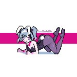 Rabbit Hole (Vocaloid) :: Hatsune Miku :: Vocaloid :: Anime :: фэндомы :: Sim0n404 :: artist :: Pixel Gif :: Pixel Art :: Anime Gif