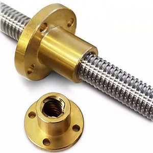 [Hot Item] Trapezoidal T-Nut Copper Flange Screw Nut Milling Machine Self Reversing Lead Screw