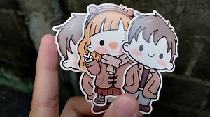 Stiker Diecut Vinyl Ritrama UV Ayo buat stiker dengan desainmu sendiri pakai diecut ritrama sob. Untuk hasil akhir stiker ini doff tekstur. Dicetak di mesin UV gell dengan tinta 8 warna dan tentu sudah cutting satuan. Info lebih Lanjut bisa wa : 0895-8041-71390 (Nia) 0838-7245-0723 (Ipeh) 0812-1098-7567 (Irfan) 0838-7762-6710 (Endah) #diecut #vinyl #ritrama #sticker #stiker #lablel #maxdecal #ronitadigitalprinting #tangsel #tangerang #serpong #ronitaperformances #pelangi #stikerpelan | RONIta Di