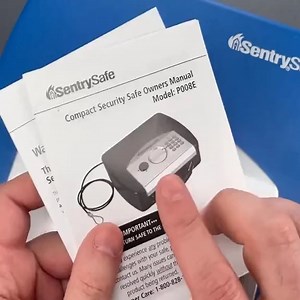 “Security Safe” Opened With A FORK SentrySafe P008E #viral #security #lockpickingtool #girlswhopicklocks #foryou #LOCK #military | Picking Locks