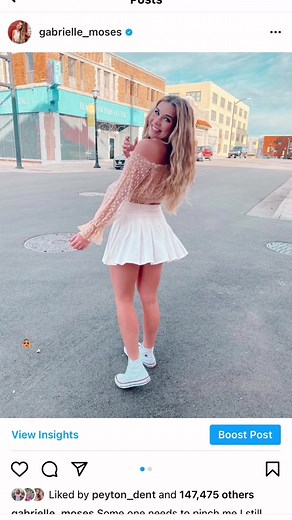 Gabrielle Moses on TikTok