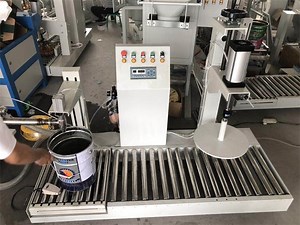 [Hot Item] Latex Paint Filling Machine/Paint Filling with Capping Machine with Hopper