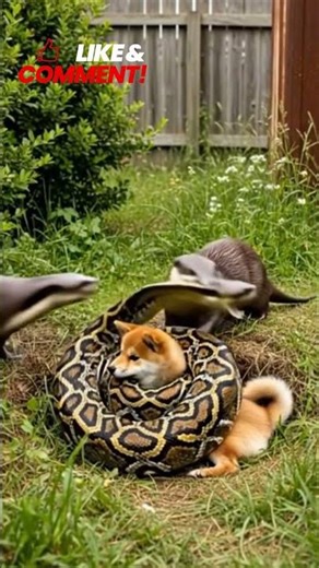 小さなカワウソの大救出 🦦🐶 | Tiny Otter’s Big Rescue 🦦🐶