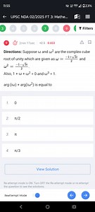 Suppose ω and ω² are the complex cube root of unity which are g... | Filo