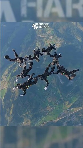 1st place 8-Way Formation Skydiving 23 | U.S. Army Golden Knights 🇳🇴