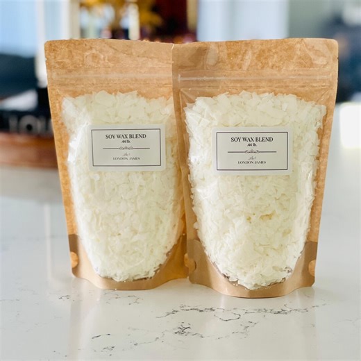 DIY Candle Making Kit: Natural Soy Wax Refill - Unscented Select Your Fragrance DIY Candle Craft Supplies - Etsy