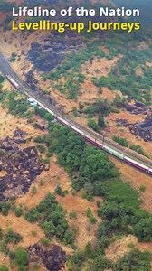 Indian Railways caught in action; Dashing ahead carrying aspirations, connecting Hearts! | Ministry of Railways, Government of India