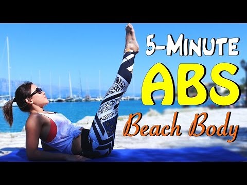 5-Minute Flat Tummy Strong Core (Beach Body Series)