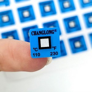 [Hot Item] Transportation Over-Temperature Indicator Label Drug Single-Point Tracking Sensor Sensitive Color-Changing Irreversible Sticker