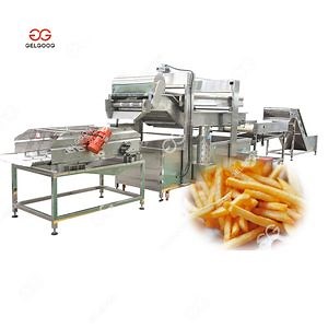 [Hot Item] Industrial Conveyor Belt Bugle Chip Fryer Potato Chips Frying Machine