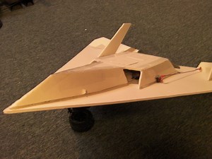 Scratch Built Delta Wing RC Plane