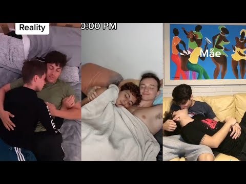 Cute Gay Couple Cuddle♥| TikTok Compilation #1