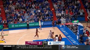 Highlight's from tonight's DUB 🎥 #RockChalk | @Wendys | Kansas Men's Basketball