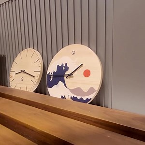 Add a touch of elegance to your home or office with our premium wooden wall clocks! | Paperboat