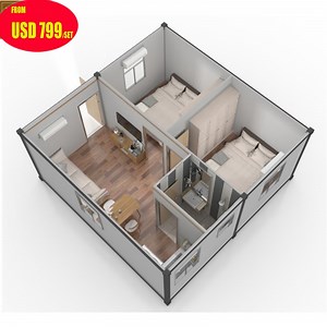 [Hot Item] Ready Made Prefabricated Luxury Shipping 3 Bedroom Container House