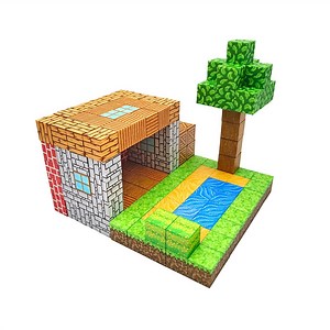 [Hot Item] Magnetic Cubes Plastic Building Puzzle Block Magnetic Toys