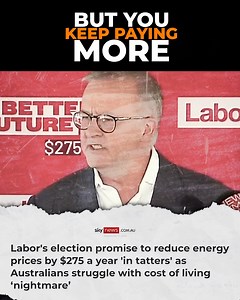 Labor was elected on a promise to reduce household electricity bills by $275 but Australians are now paying among the most expensive energy bills in the world. | Tony Pasin MP