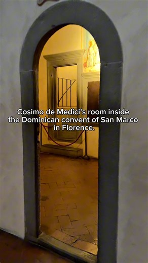 9.9K views · 290 reactions | Inside a convent! Room of Cosimo de Medici | History By Lynny | Facebook