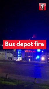 207K views · 683 reactions | Fire crews battle huge blaze at Greenock bus depot | Greenock Telegraph | Facebook