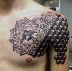 150 Tatuagens no Peito para Homens (Ideias, Desenhos, Dicas)