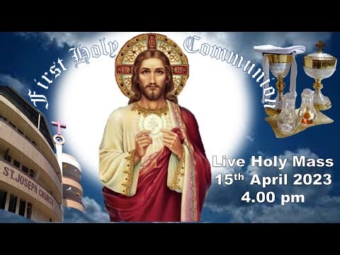 First Holy Communion | First Holy Eucharist | 4:00 pm 15th April 2023| St. Joseph Church, Mira Road