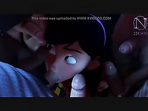 Violet parr sucking big dick