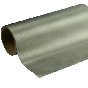 [Hot Item] Fabric Emf Shielding Anti-Radiation Silver Mesh Fiber Fabric Antibacterial for Curtain Canopy Dress Clothing Tent Lining
