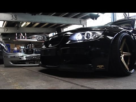 Liberty Walk BMW M3 E92 X-Pipe & Akrapovic Rev Sound