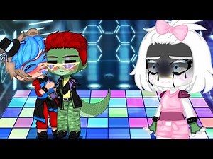 Security breach|| glamrock Freddy x Monty//glamrock Chica x Roxy||meme|FNAF|Gacha|•{error}